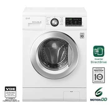 1-8 kg 6 Motion Direct Drive pesukone, Keskeiset ominaisuudet1